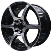 15 inch - Stoney - 4x100/114 - Machine Black