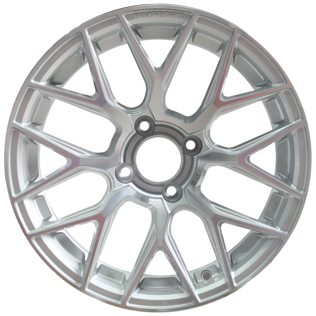 15 Inch - Omerta - 4X100 - Silver Machine Face