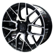 15 Inch - Omerta - 4X100 - Black Machine Face