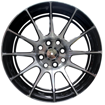 15 Inch - Volatile - 4X100/114 - Machine Black