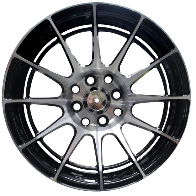 15 Inch - Volatile - 4X100/114 - Machine Black
