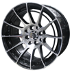 15 Inch - Volatile - 4X100/114 - Machine Black
