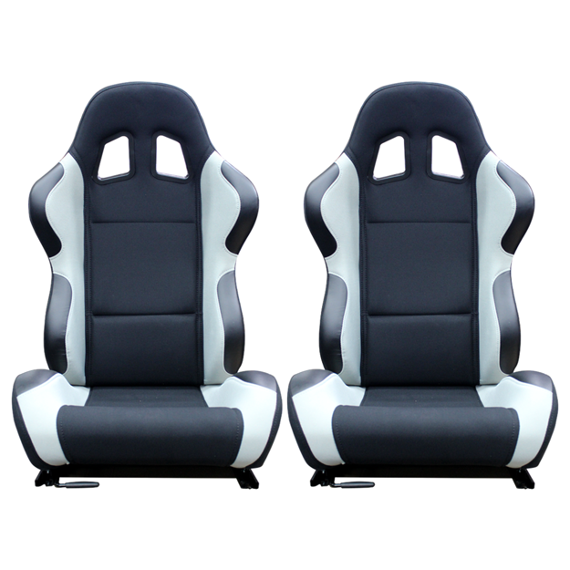 Racing Seats (Black + Grey) 