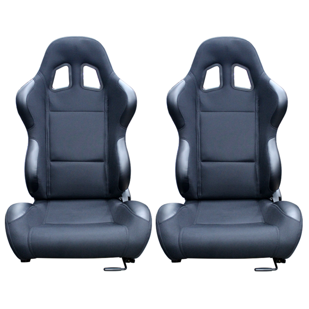 Racing Seats (Black + Black)