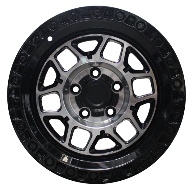 15 inch - Outback - 5x114 - Black Machined Face