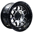 15 inch - Outback - 5x114 - Black Machined Face