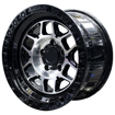 15 inch - Outback - 5x114 - Black Machined Face
