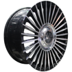 17 inch - Aasta - 5x112 - Black Machined Face
