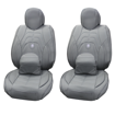 Luxury Universal 11PC Seat Covers (Grey ) (PVC)