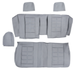 Luxury Universal 11PC Seat Covers (Grey ) (PVC)