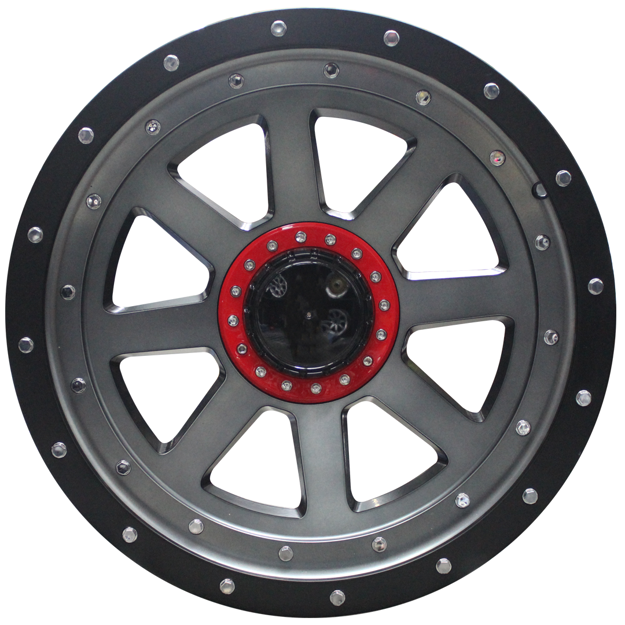 20 Inch - Havoc - 6x135/139 -  Matt Black Mach Face w/ Coating