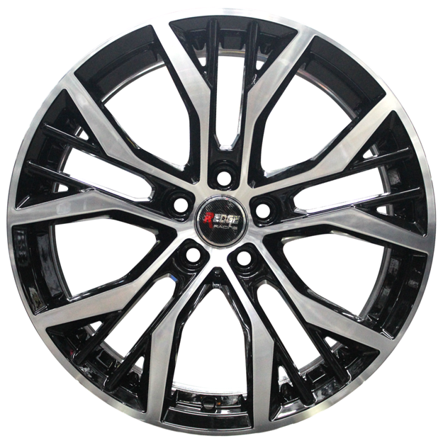 17 inch - Diego - 5x100 - Black Machined Face