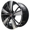 18 inch  - Lexford - 5x112 - Black Machined Face