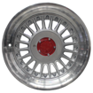 15 inch - Berlin Pro - 4X100/114 - Silver Machined Lip