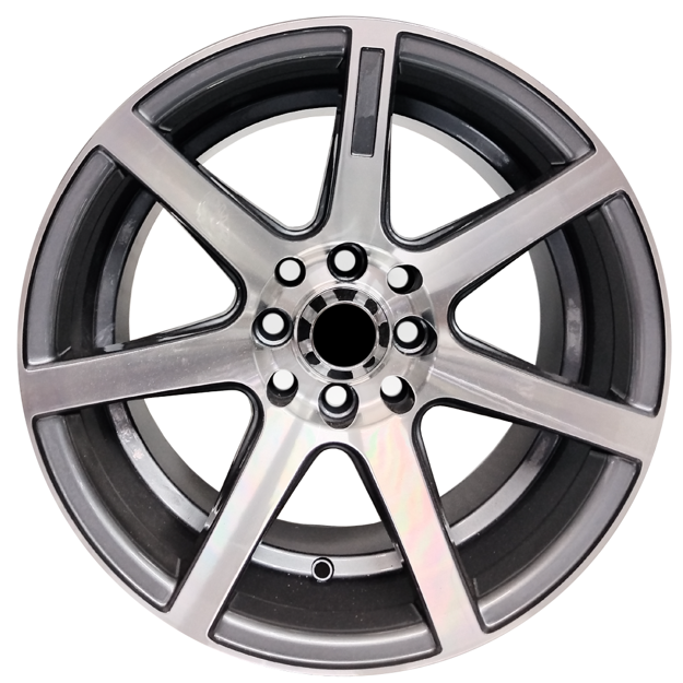 15 inch - Capone - 4X100/108 - Gunmetal Machined Face