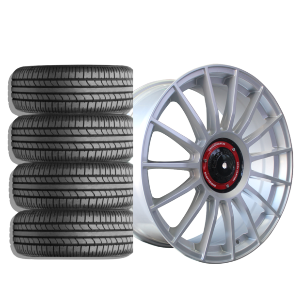 19 inch - Evoluzione - 5x100/112 - Silver - Combo