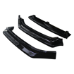 Polo 6 - 3PC Broad Front Lip MAXTON - Gloss Black
