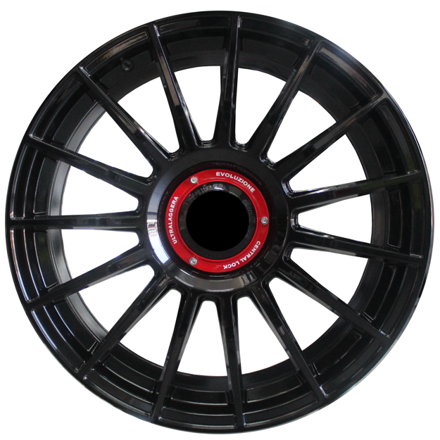 17 inch - 5x100/114  Evoluzione - Gloss Black