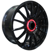 17 inch - 4x100/114  Evoluzione - Gloss Black