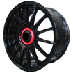 17 inch - 4x100/114  Evoluzione - Gloss Black