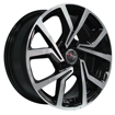 14 Inch - Coast - 5x100 - Black Machined Face