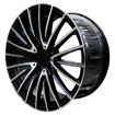 20 Inch - Montana - 5x112 - N/W - Gloss Black Machine Face