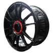 17 inch - Ultralaggera - 8x100/114 - Gloss Black