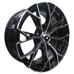 14 inch - Legion - 4X100/114 - Black Machined Face