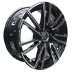 14 inch - Charter - 4X100/114 - Black Machined Face