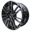 14 inch - Charter - 4X100/114 - Black Machined Face