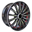 15 inch - Lynx - 4x108 - BMF + Red Undercut