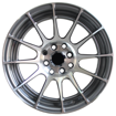 15 Inch - Volatile - 4X100/114 - Gloss Grey Machine Face