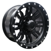 16 Inch - Frontier - 6x139 - Matt Black