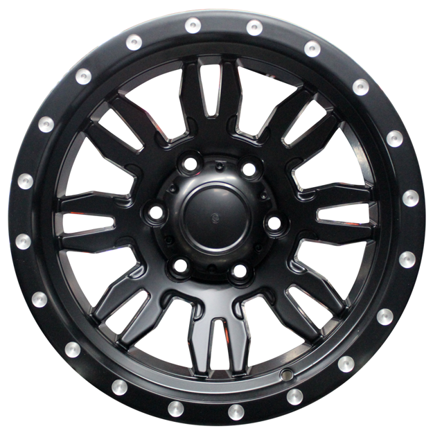 16 Inch - Frontier - 6x139 - Matt Black