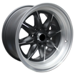 15 inch - Mini Lite Pro Reps - 4X100/114 - Matt Black Machined Face 