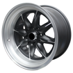 15 inch - Mini Lite Pro Reps - 4X100/114 - Matt Black Machined Face 
