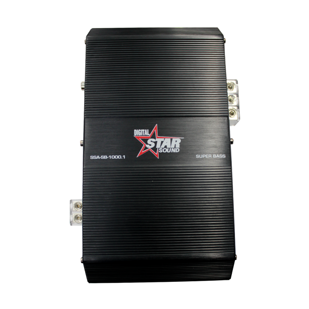 Star Sound SSA-SB-1000.1 Super Bass Monoblock Amplifier (1000W RMS)