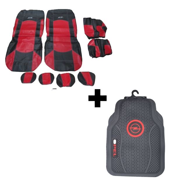 RS PVC Seat Covers  + Rubber Mats COMBO DEAL