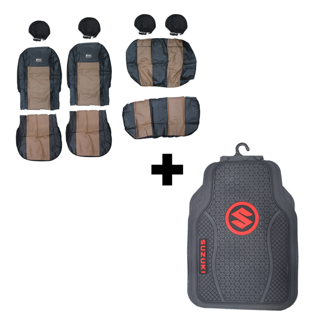 Seat Covers + Rubber Mats COMBO DEAL