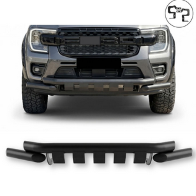 Suitable to Fit Ranger T9 2023 + Next Gen  Front Styling Bar 3 pc set Black