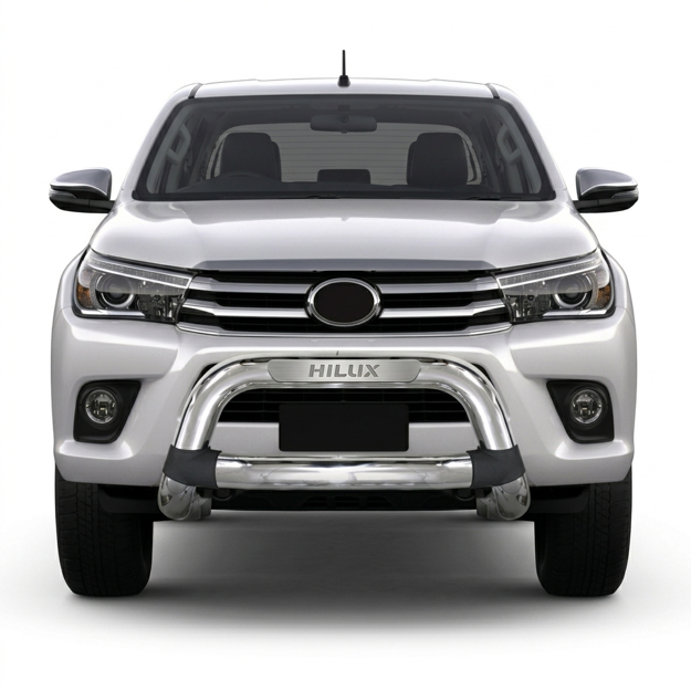 Fortuner 2016+ Nudge Bar 4 Inch Stainless Steel