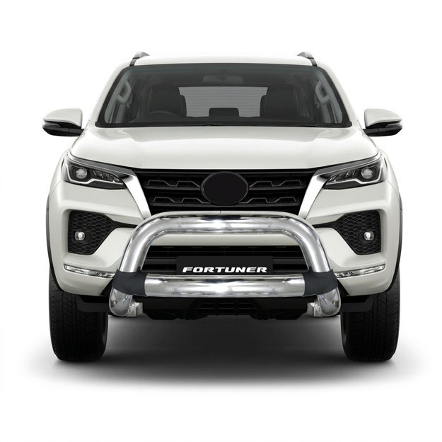 Hilux/Legend/Fortuner 2021+ 4-Inch Chrome Nudge Bar 