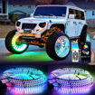 17" LED WHEEL RING LIGHTS  B/TOOTH APP CONTROLLED