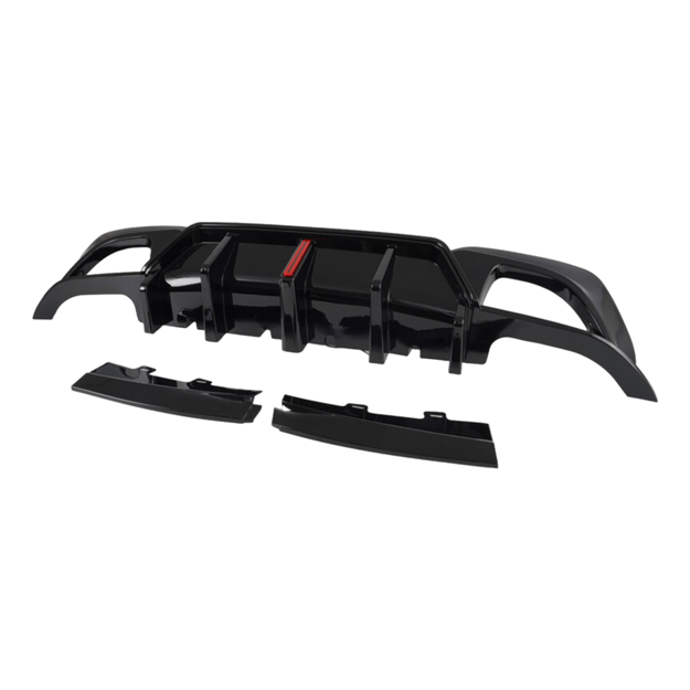 BM F20 - LCI Rear Diffuser Competitive B Style w LED