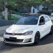 Golf 7/R/GTI - 3PC Front Lip - Gloss Black