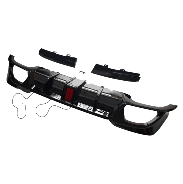 BM G20/G28 Rear Diffuser Competitive Style With LED