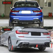 BM G20/G28 Rear Diffuser Competitive Style With LED