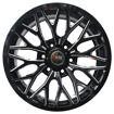18 inch - Sahara - 6x139 - Black + Milling