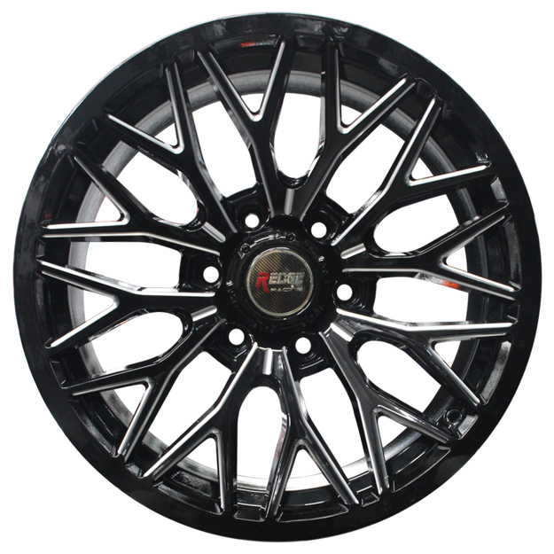 18 inch - Sahara - 6x139 - Black + Milling