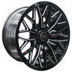 18 inch - Sahara - 6x139 - Black + Milling